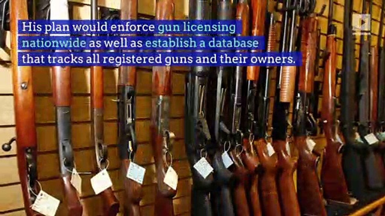 Cory Booker Proposes Extensive Gun Control Plan