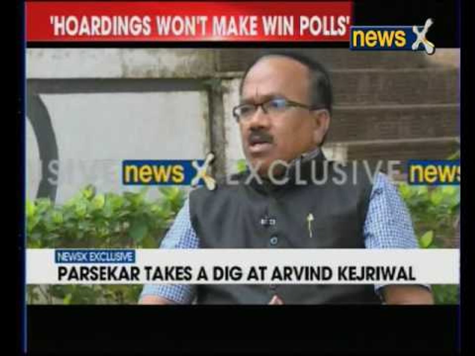 Goa CM Laxmikant Parsekar speaks exclusively to NewsX