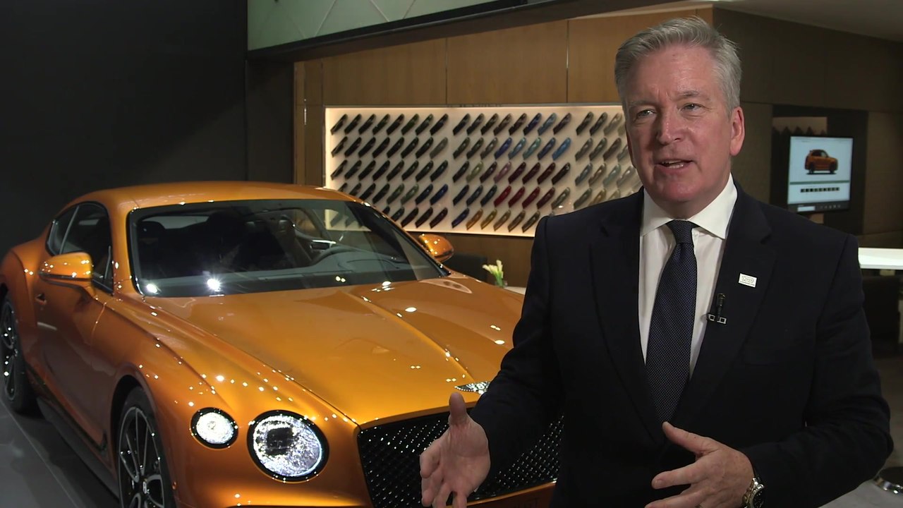 Bentley at Geneva Motor Show 2019 - Adrian Hallmark