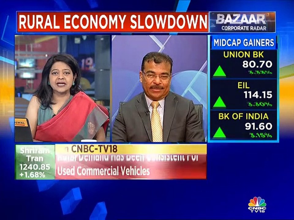 Umesh Revankar of Shriram Transport on commercial vehicle sales