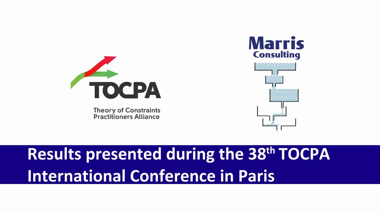 Theory Of Constraints - Example of results