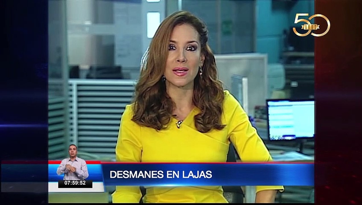 Incidentes en Lajas, provincia de El Oro