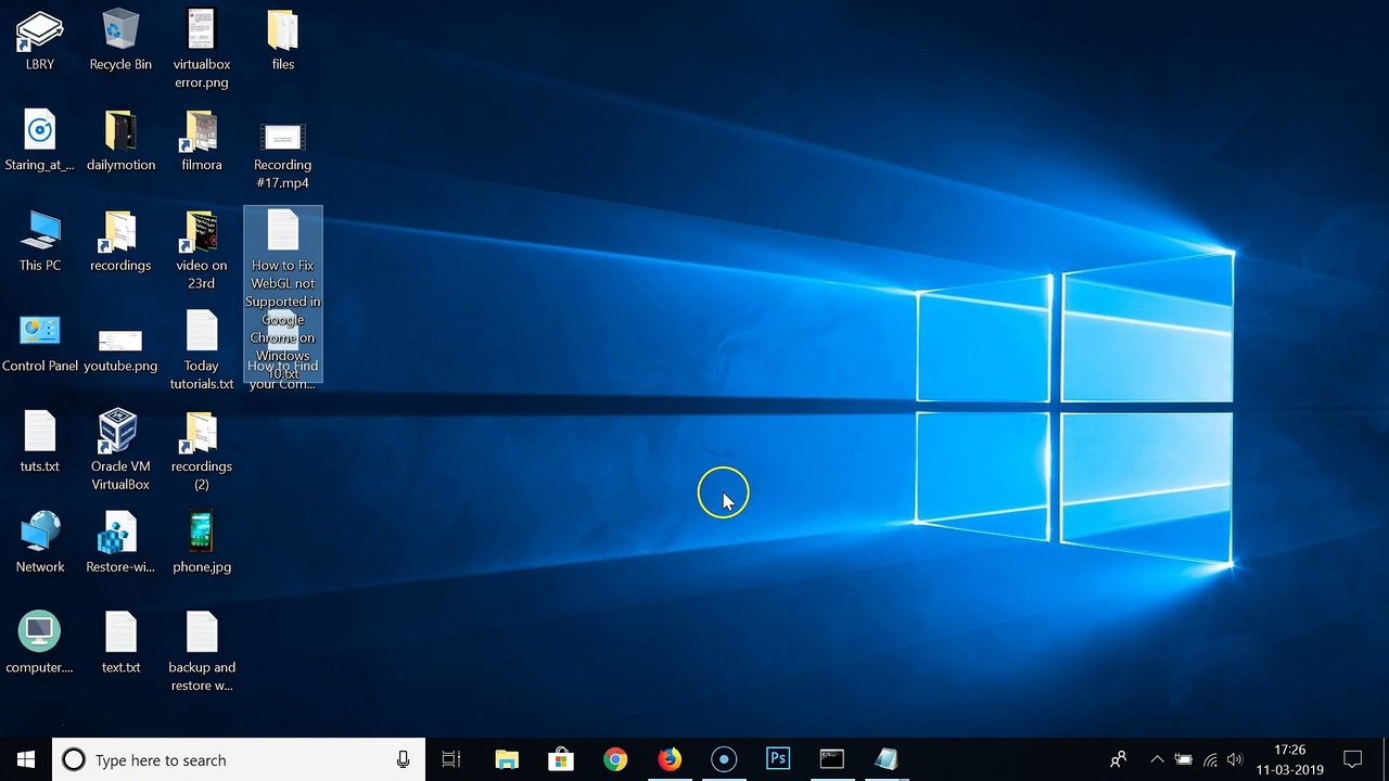 How to Fix WebGL not Supported in Google Chrome on Windows 10?