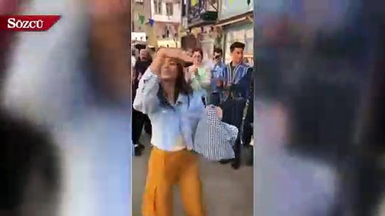 Demet Özdemir şov yaptı