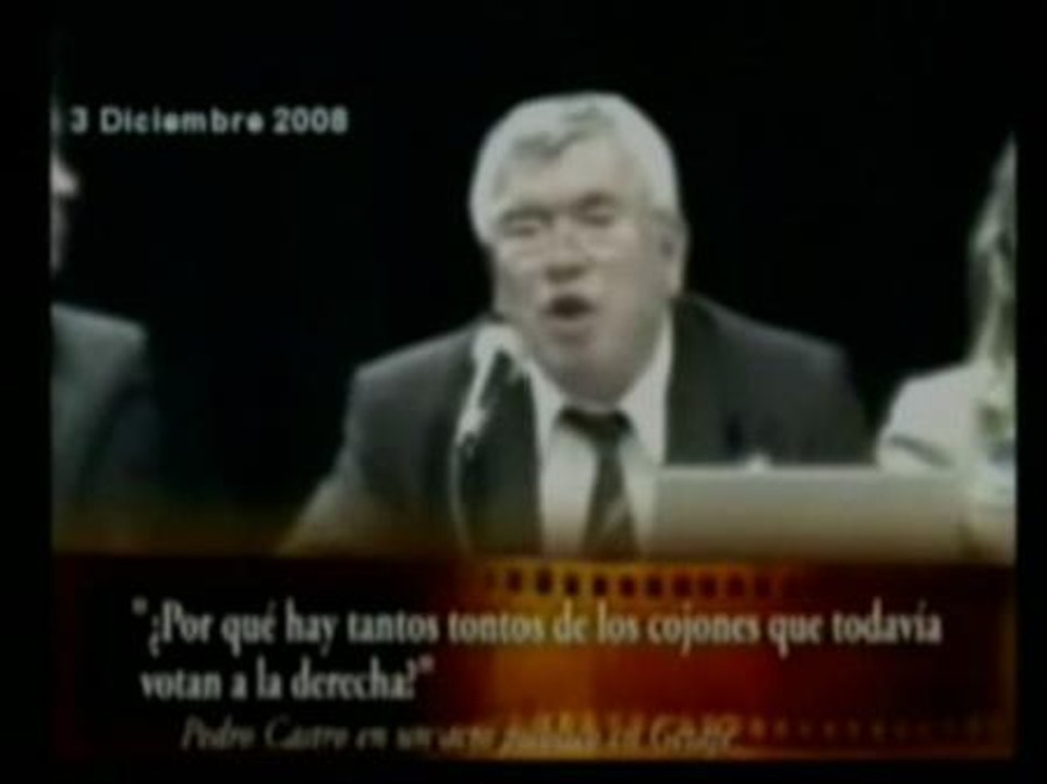 ¿Pedro Castro con Fidel Castro?