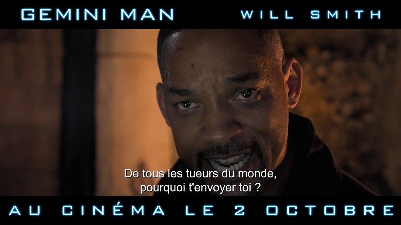 Gemini Man - Bande-annonce avec Will Smith (VOSTFR)