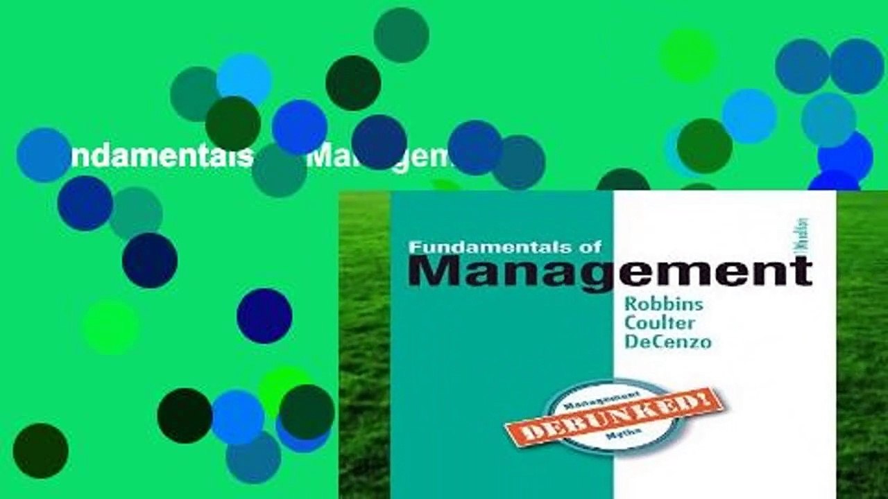 Master the Fundamentals of Management 📘