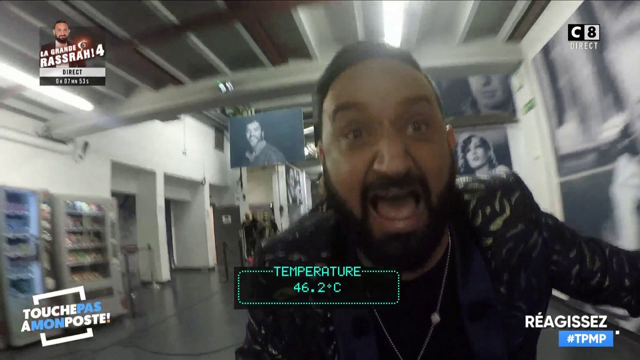 Cyril Hanouna tente d'échapper à Maxime Guény !