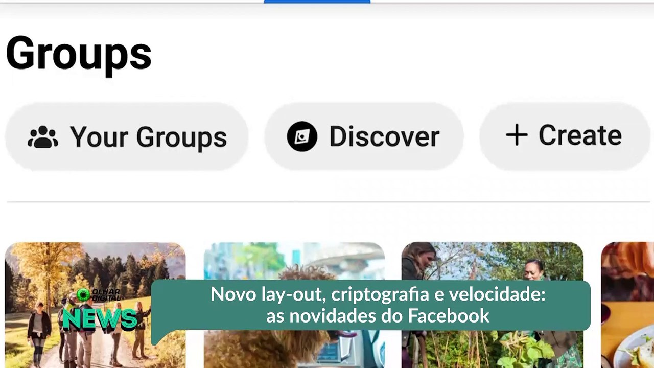 Novo lay-out, criptografia e velocidade as novidades do Facebook