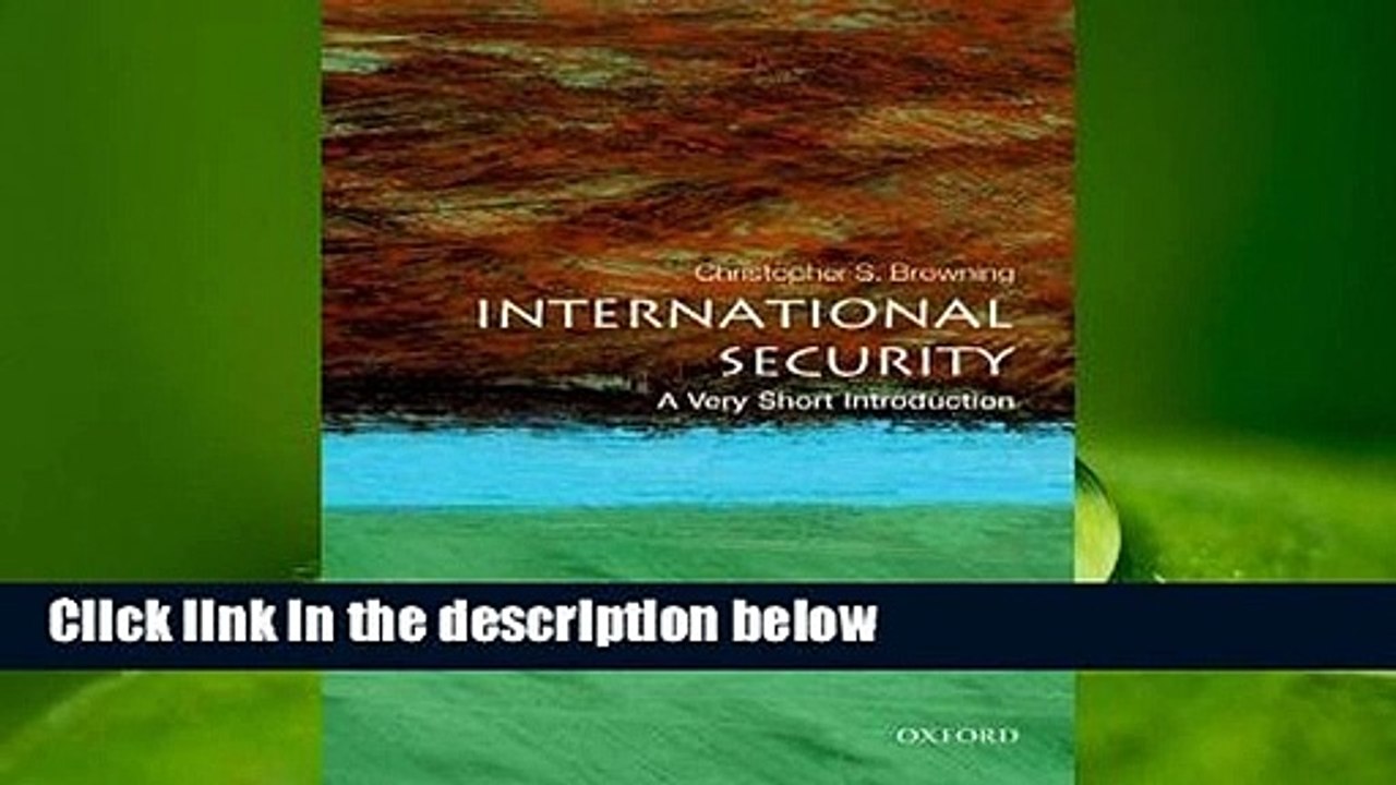 International Security: A Concise Guide to War, Peace & Strategy 🌍