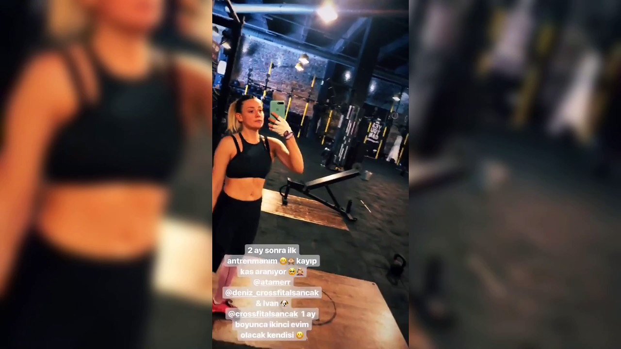 Gizem Karaca Sporda Çok Eğlendi! | Gizem Karaca'nın İnstagram Hikayesi #Enmedya