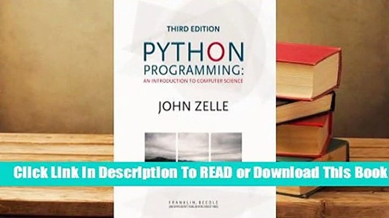 Python Programming: An Introduction to Computer Science