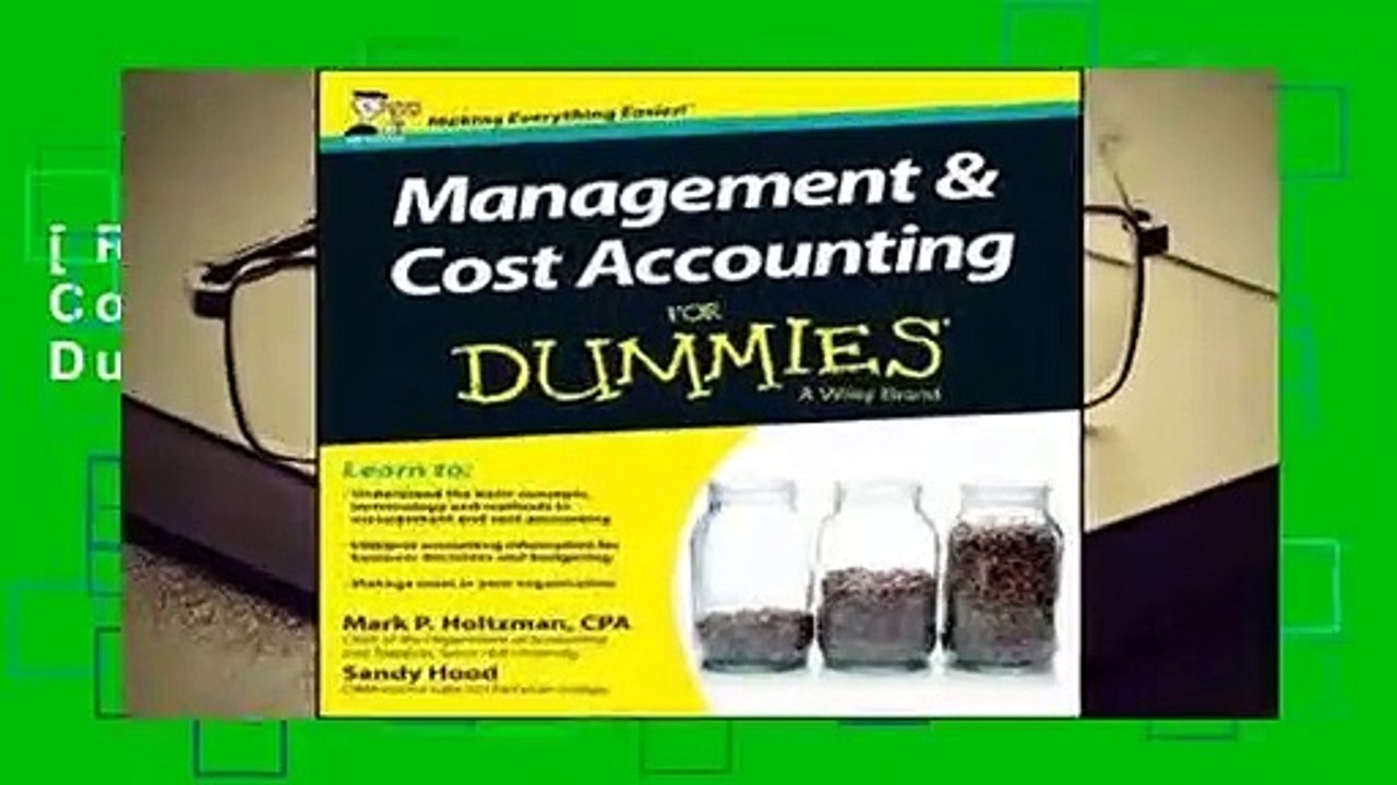 [Read] Management and Cost Accounting for Dummies  For Online