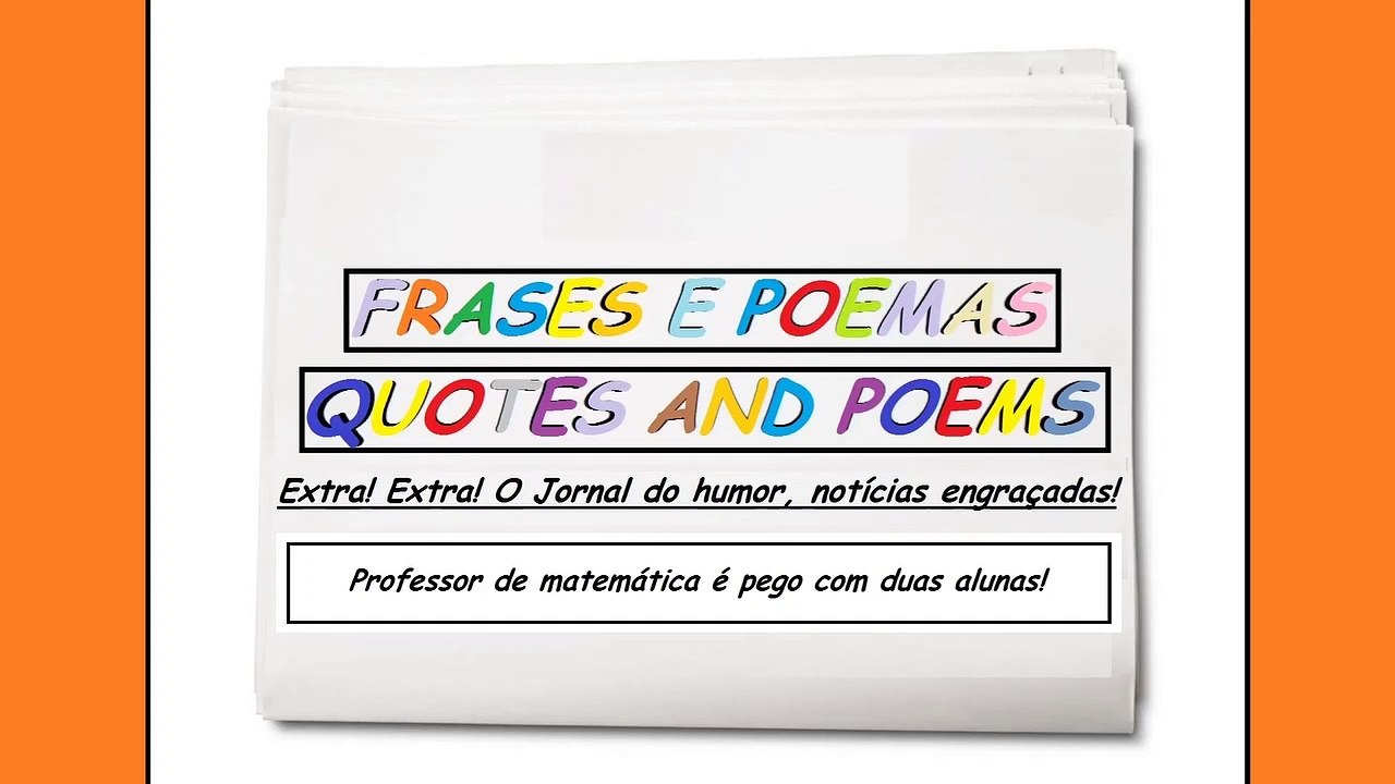 Notícias engraçadas: Professor de matemática é pego com duas alunas! [Frases e Poemas]