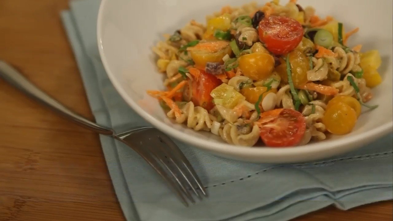 How to Make Healthier Pasta Salad