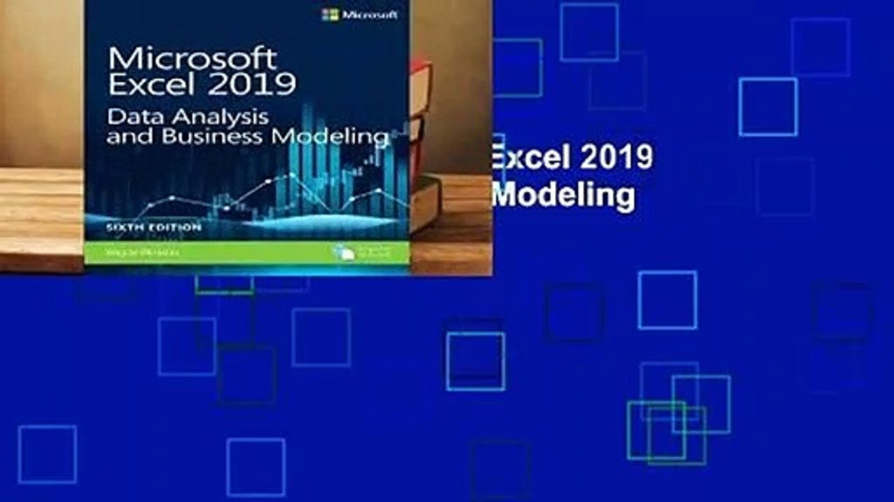 About For Books  Microsoft Excel 2019 Data Analysis and Business Modeling  Best Sellers Rank : #1