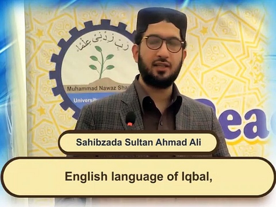 proficiency of Allama Iqbal RA on English and Persian Languages.