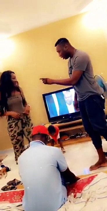 Bagarre entre Queen biz et Jahman après le match Sénégal Kenya