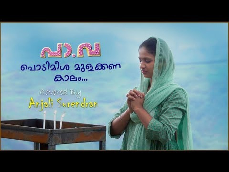 പൊടിമീശ മുളക്കണ കാലം... | Covered by Anjali | Pa..va.. | Malayalam Cover Song