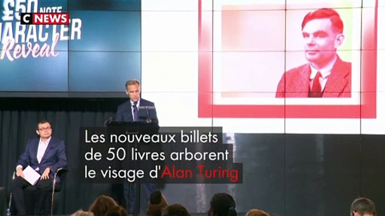 Royaume-Uni : Alan Turing est le nouveau visage des billets de 50 livres