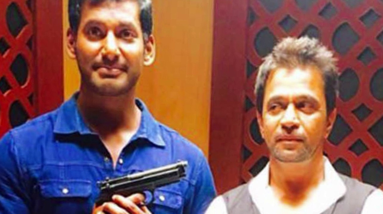Arjun is vishal's villain(Tamil)