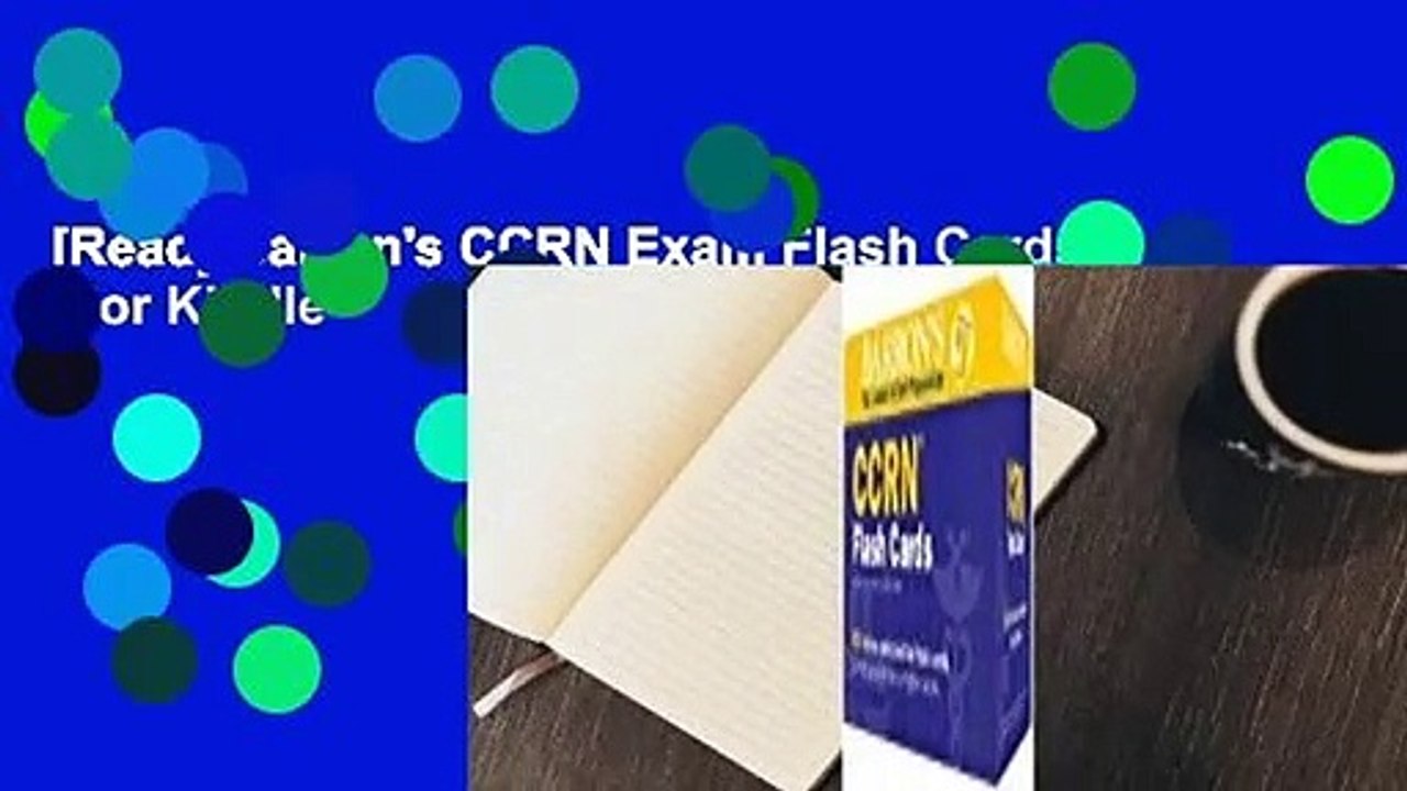 [Read] Barron's CCRN Exam Flash Cards  For Kindle