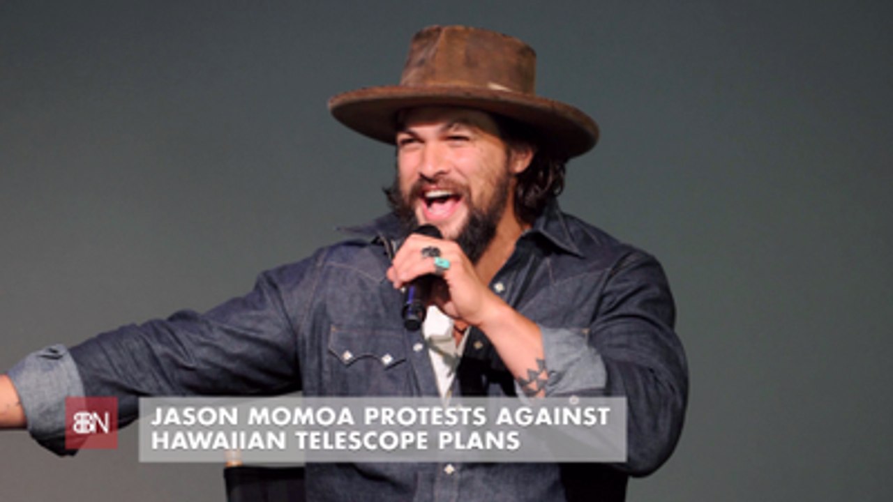 Jason Momoa Backs Hawaii Protestors