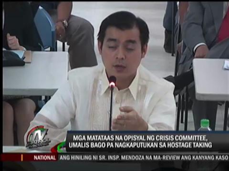 Manila local execs left hostage drama during critical time