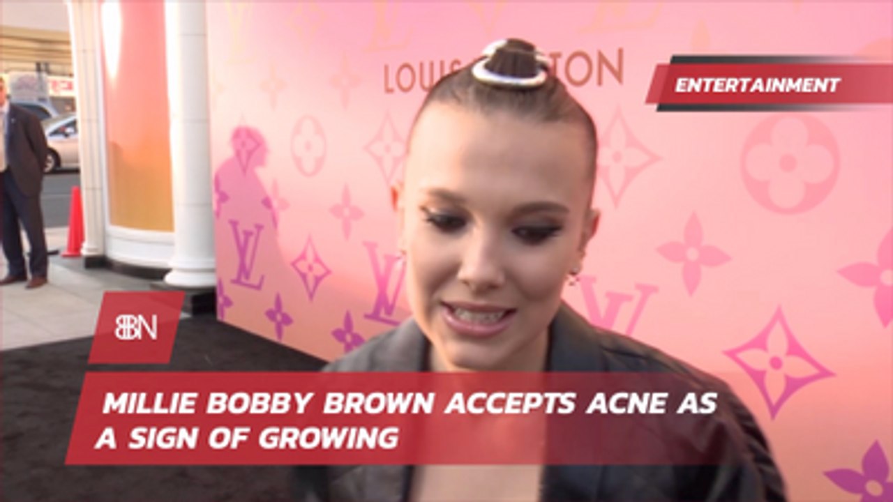 Millie Bobby Brown And Her Acne
