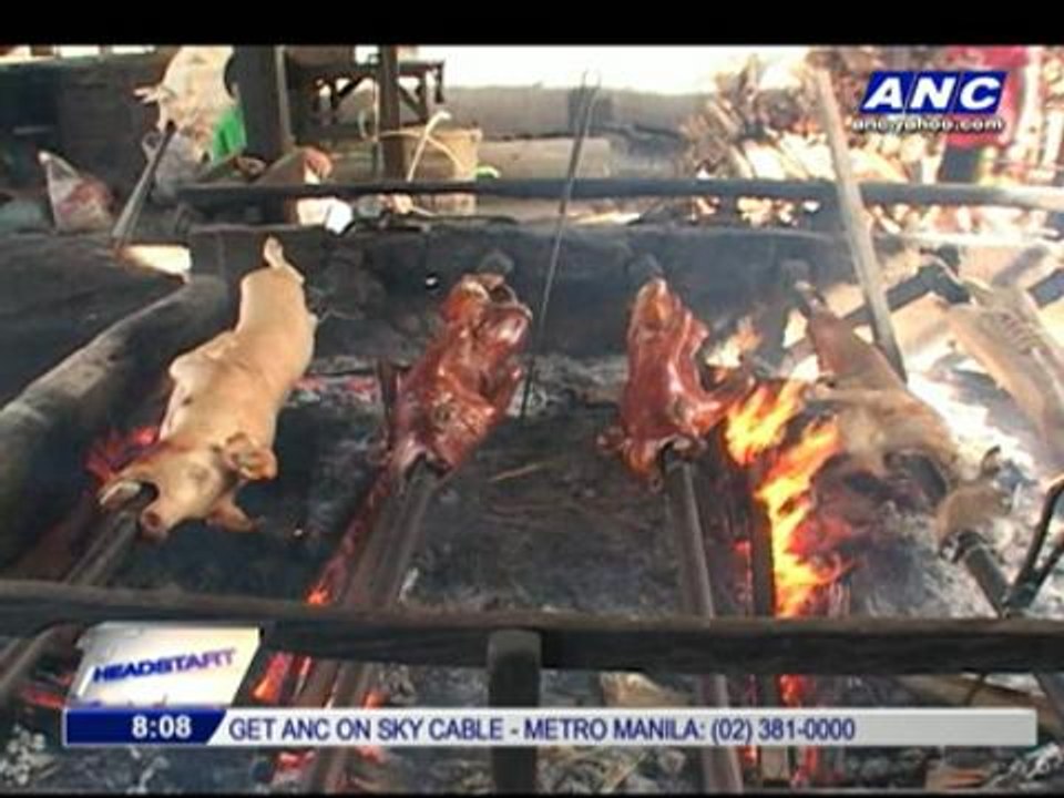 How much is lechon de leche in Cagayan de Oro?