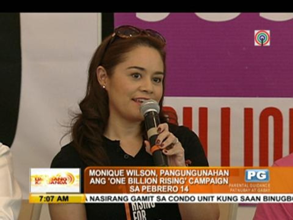 Monique Wilson back in PH, fights for women's rights