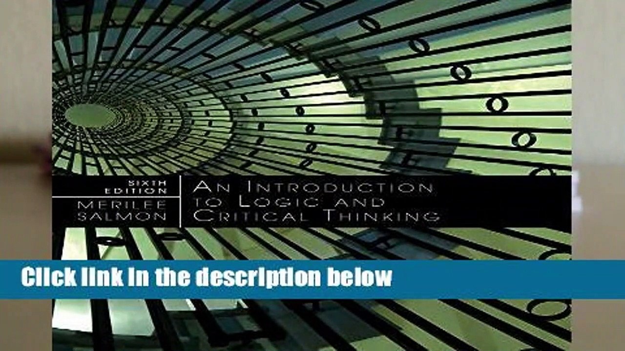 [FREE] Introduction to Logic and Critical Thinking