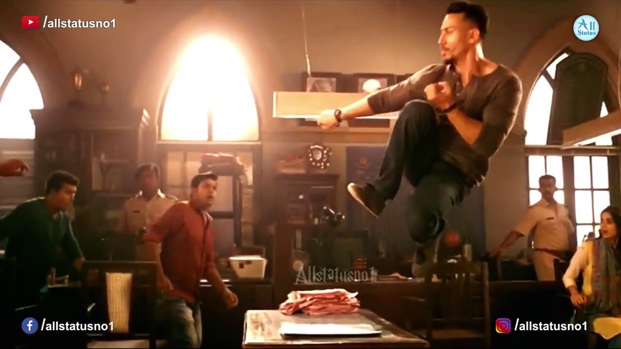 Fight Scene _ Tiger Shroff _ WhatsApp Status Video _  Angry Fight Scene _ Baaghi-2