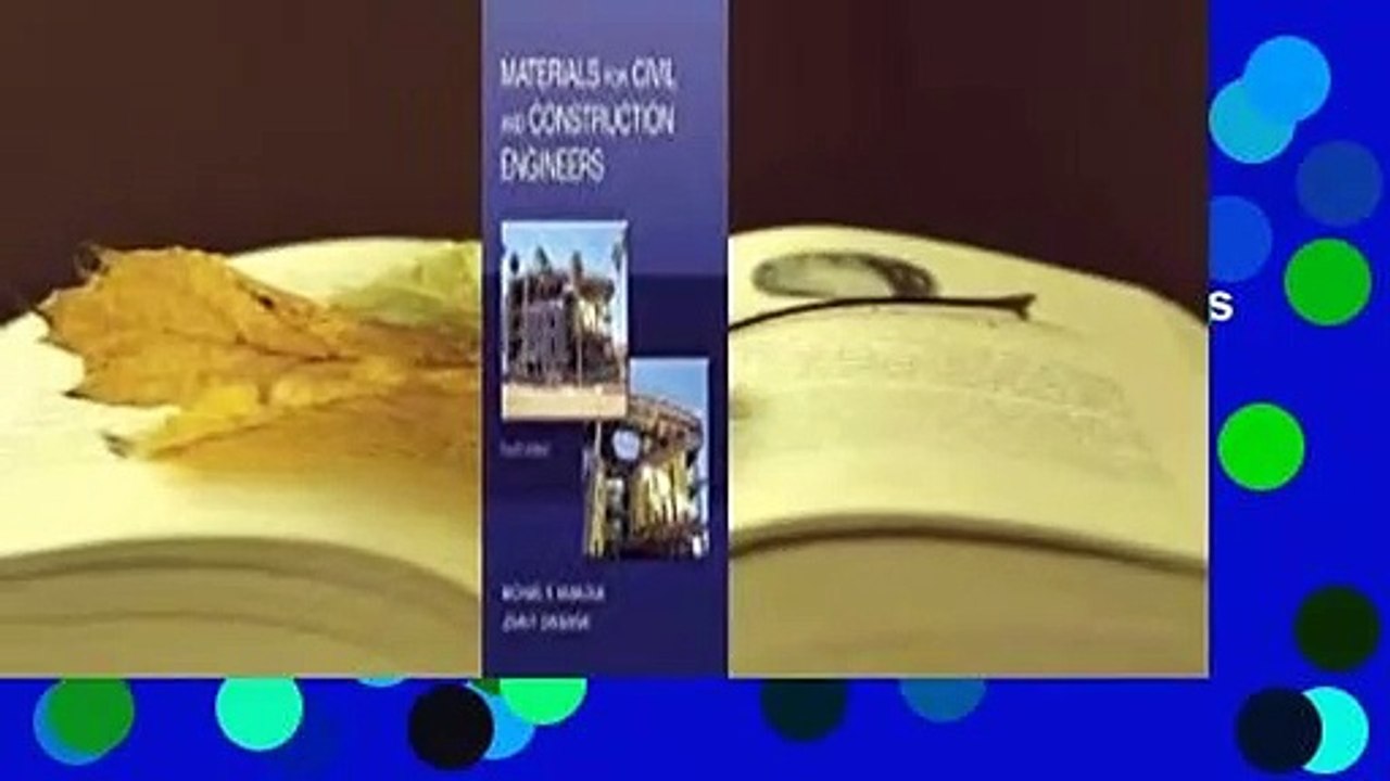 Materials for Civil and Construction Engineers  Review