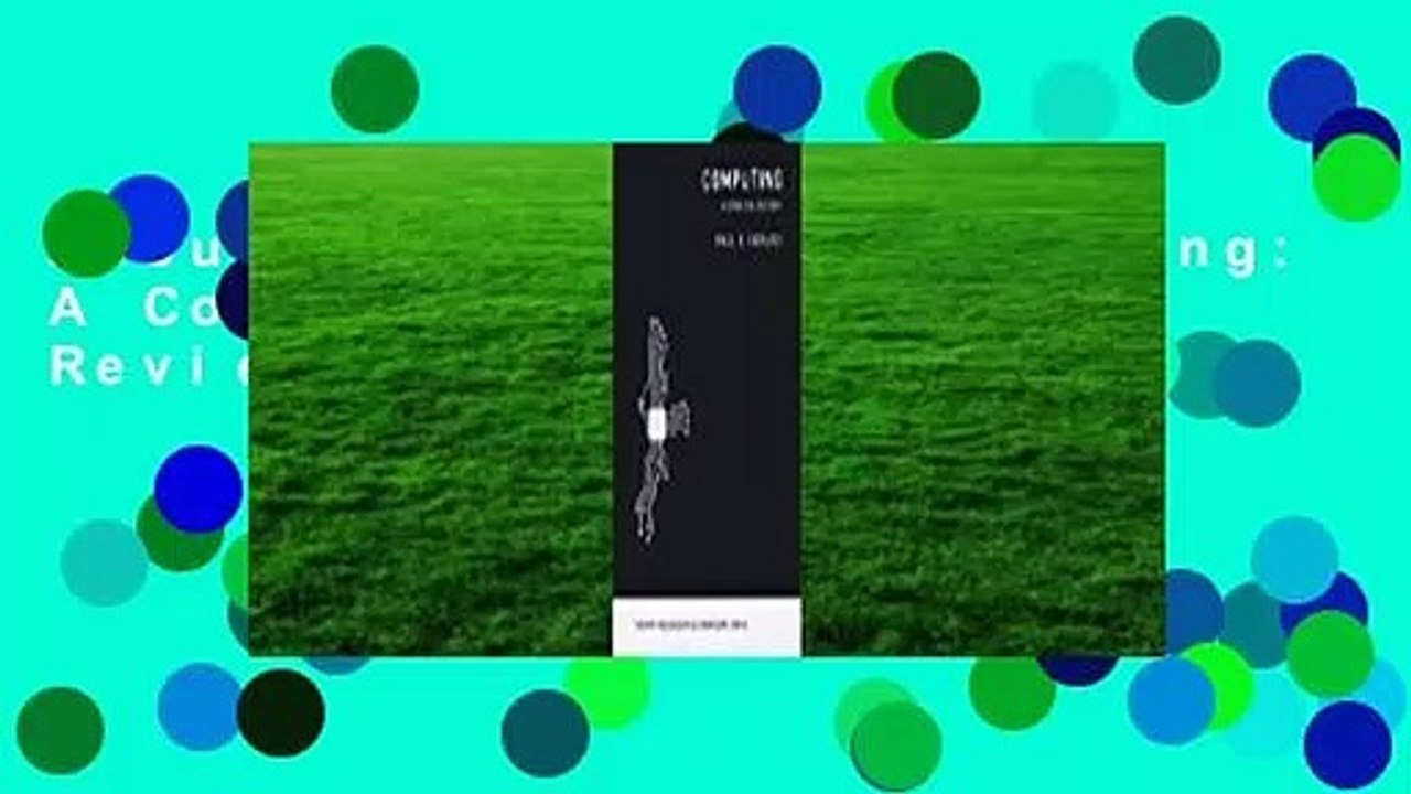 About For Books  Computing: A Concise History  Review