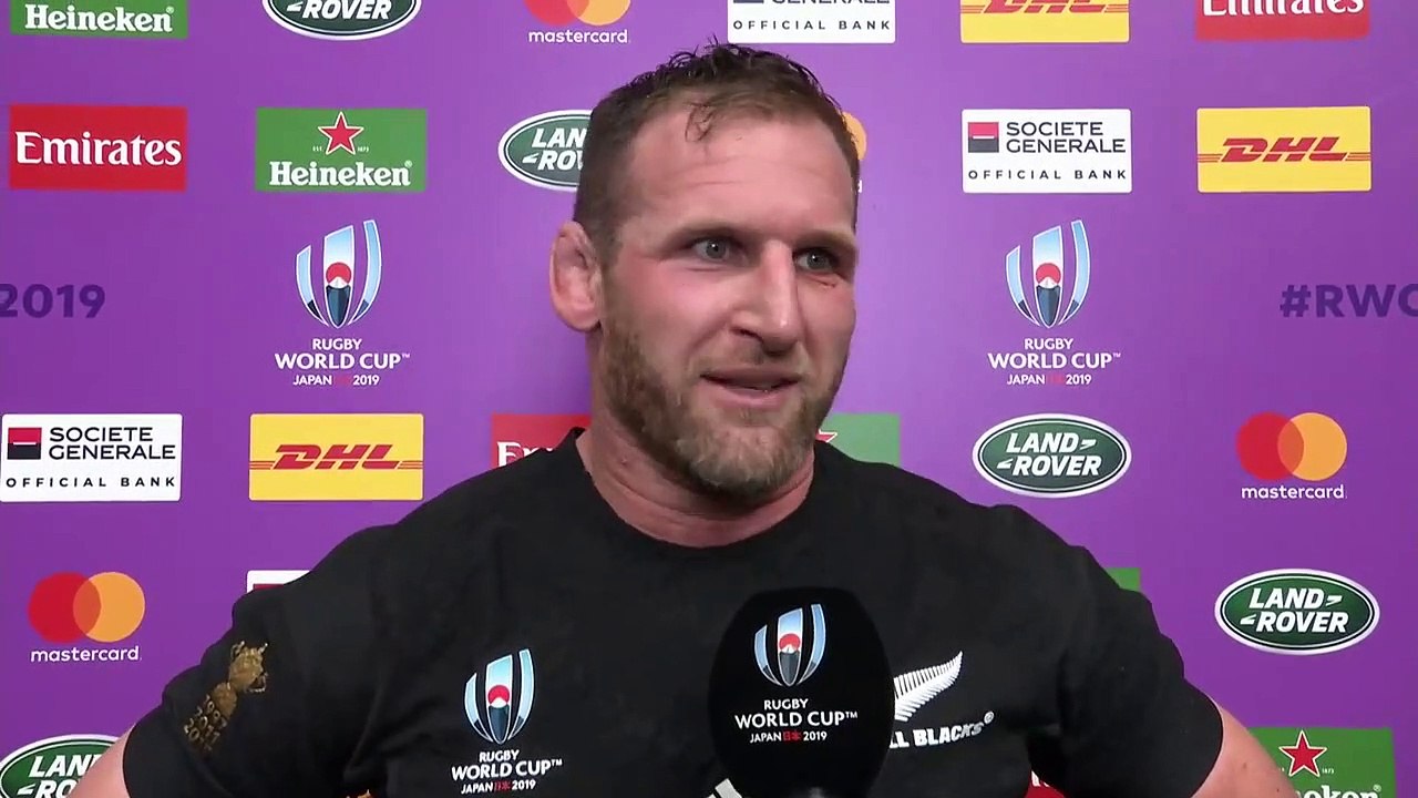 Kieran Read's post match interview