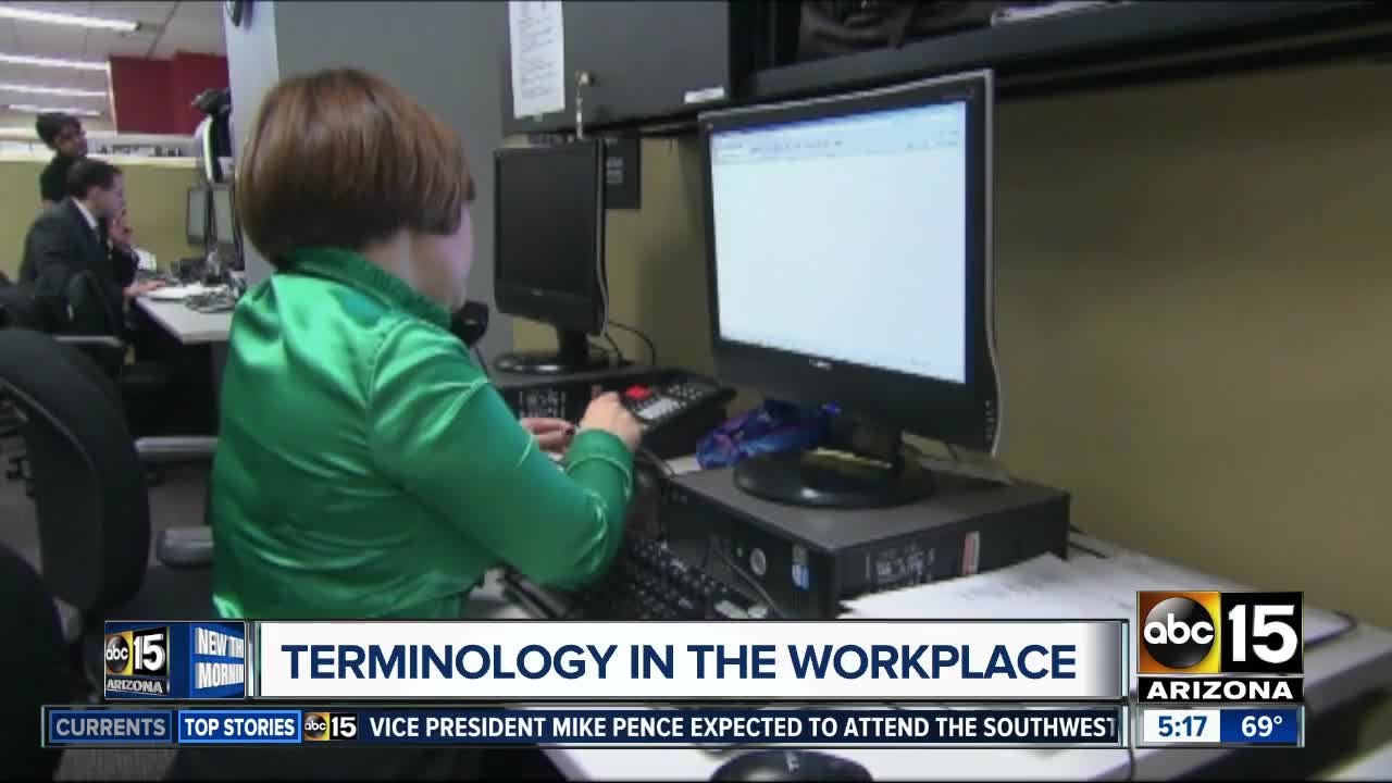 Are you using appropriate terminology in the workplace?