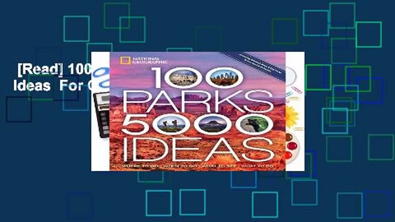 [Read] 100 Parks, 5,000 Ideas  For Online