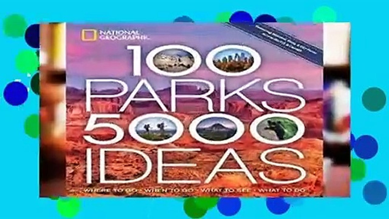 [GIFT IDEAS] 100 Parks, 5,000 Ideas
