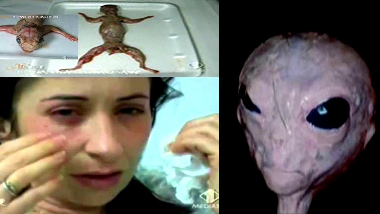 Giovanna real alien abduction and alien baby