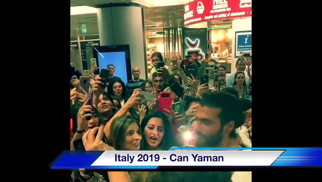 Can Yaman Italy - 2019