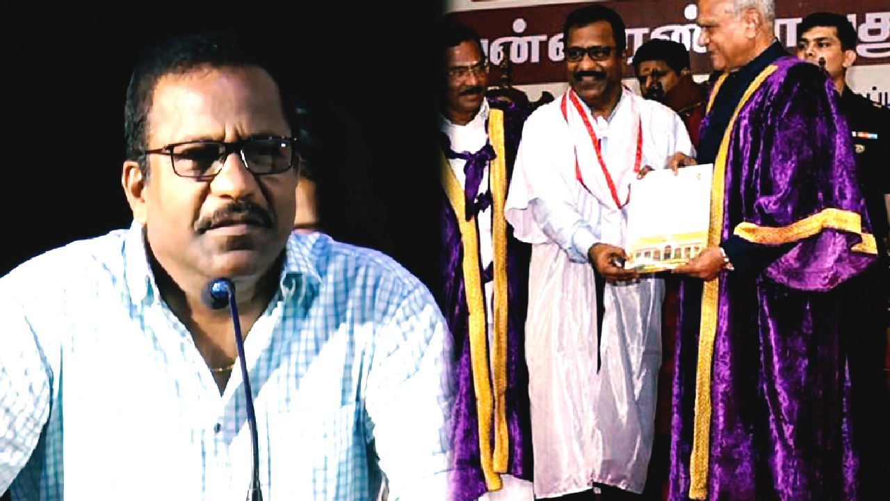 Actor Charlie received his doctorate PhD | சத்தமில்லாமல் சாதித்த சார்லி !