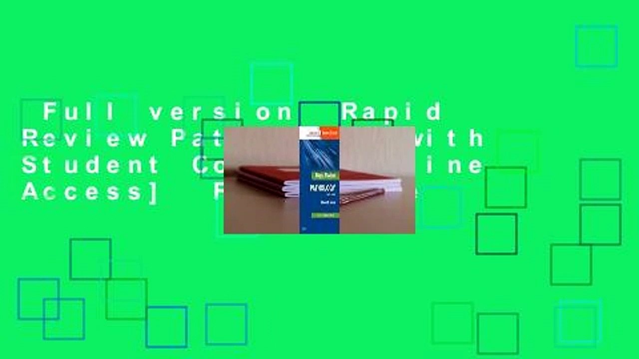 Full version  Rapid Review Pathology [with Student Consult Online Access]  For Online