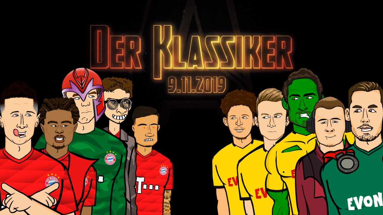 Der Klassiker by 442oons: FCB X-men vs. BVB Avengers