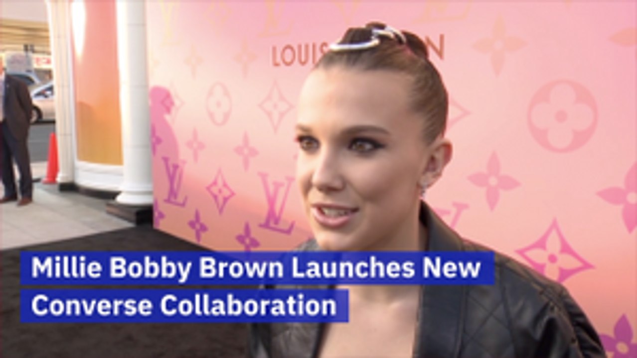 Millie Bobby Brown Continues Converse Collab