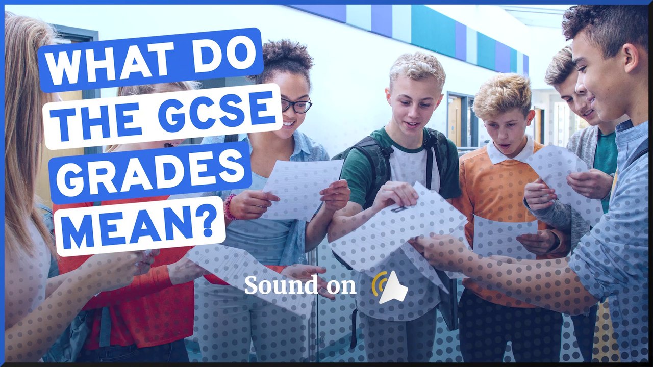 What do the GCSE grades mean?