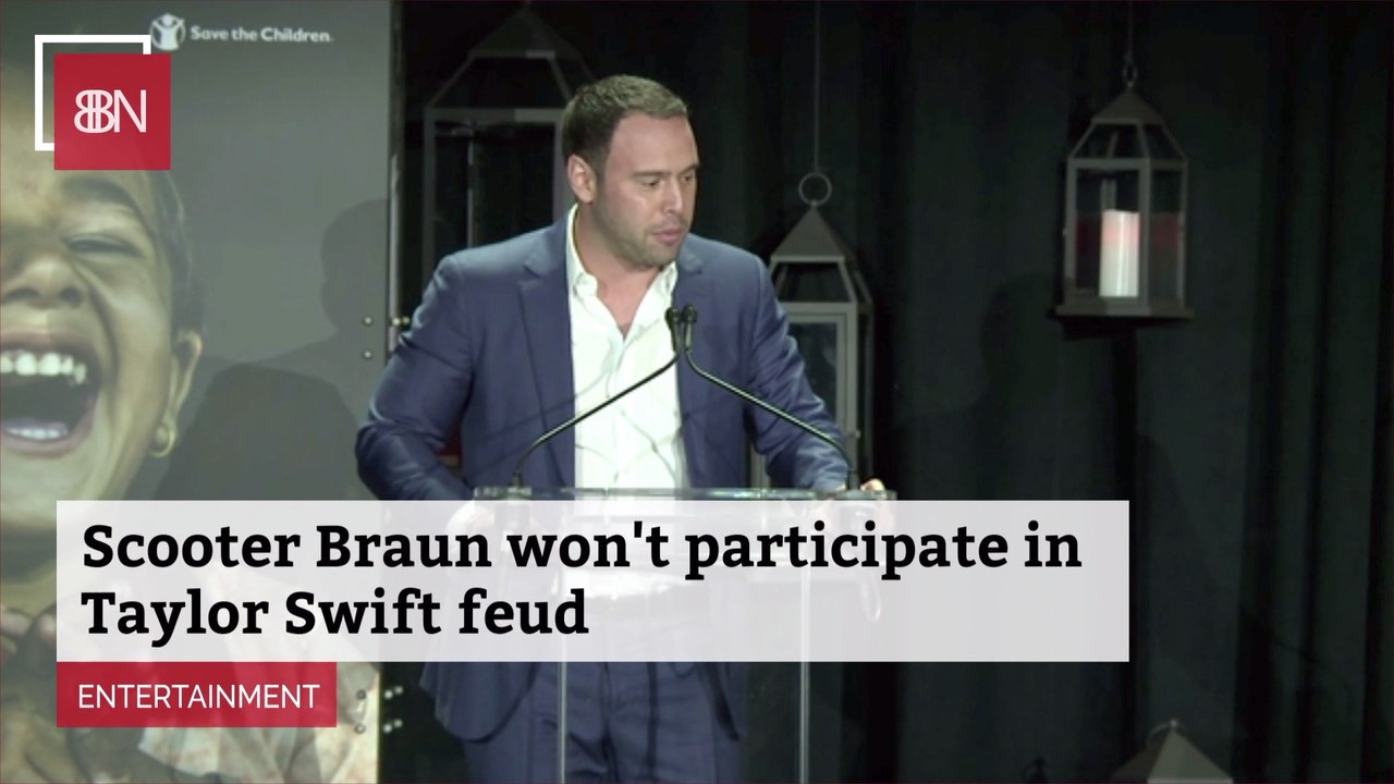 Scooter Braun Tries To Avoid The Drama