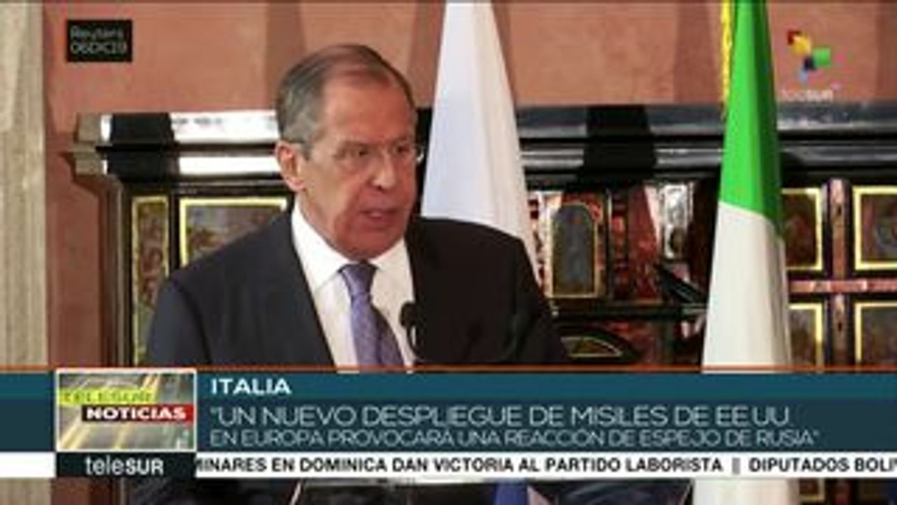 Rusia anuncia respuesta a nuevo despliegue de misiles de EE.UU
