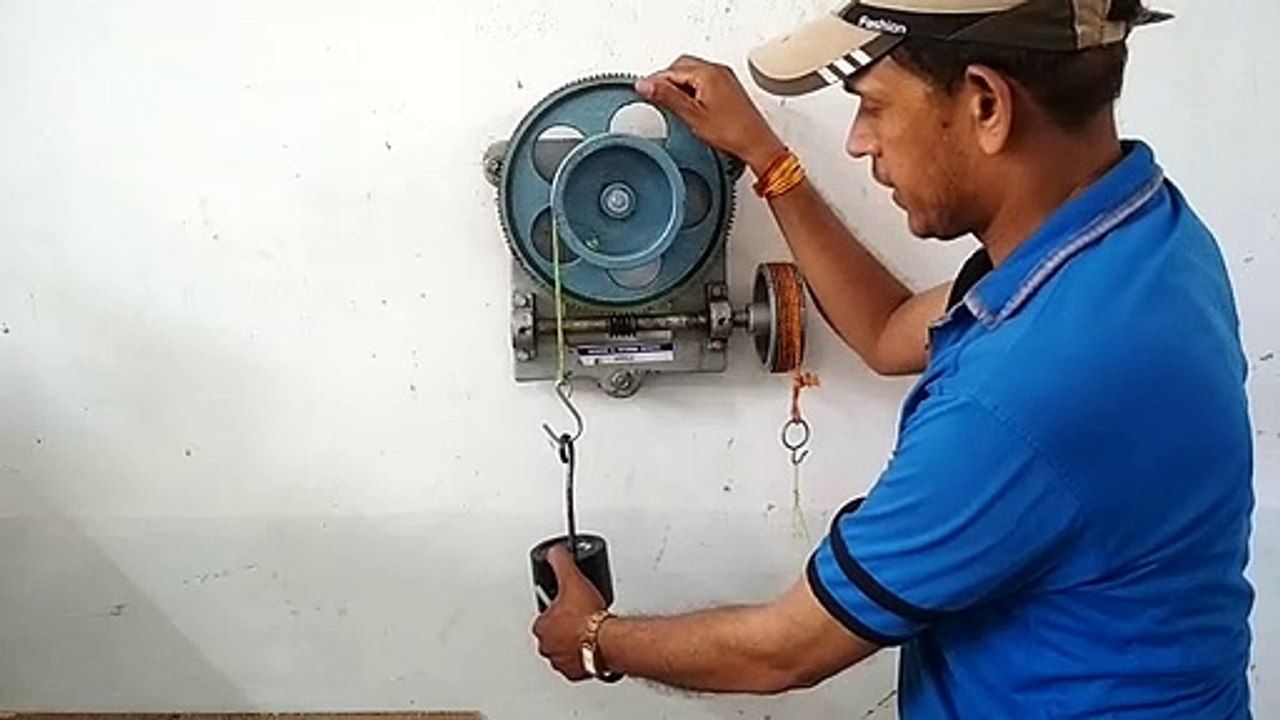 WORM AND WORMWHEEL PRACTICAL IN HINDI