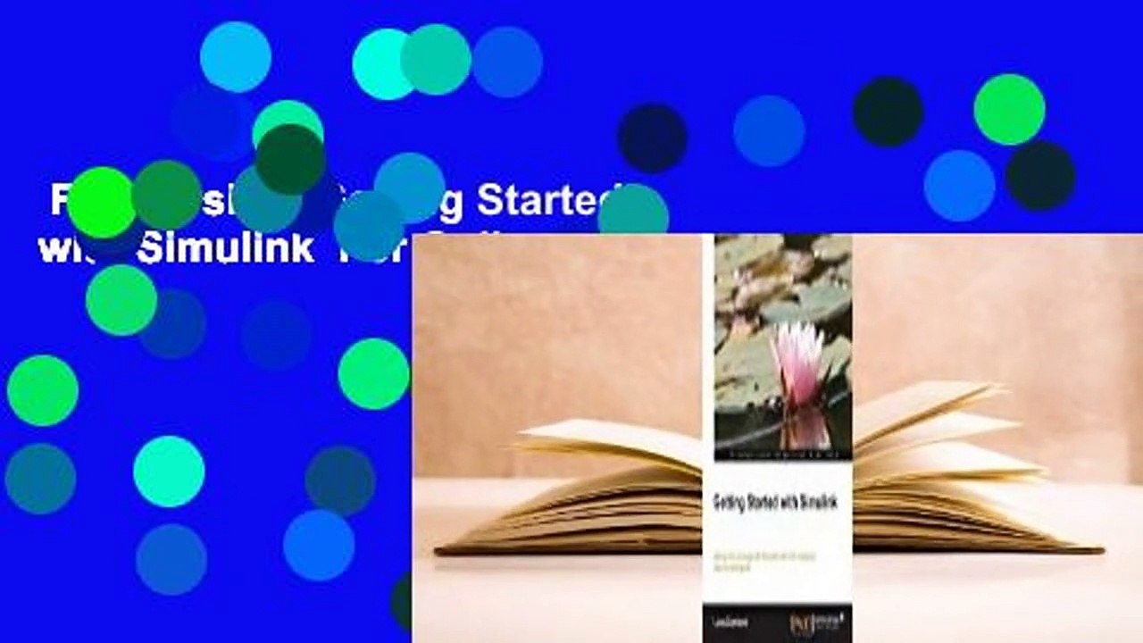 Full version  Getting Started with Simulink  For Online